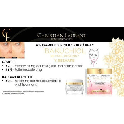 Cremă anti-rid Christian Laurent Bakuchiol, 40+, 50 ml