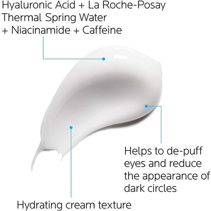 Crema rehidratare ochi, La Roche-Posay, Hydraphase Intense, 15ml