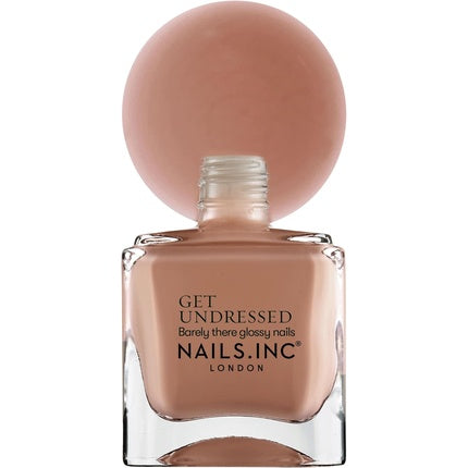 Lac de unghii, Nails Inc, Get Undressed, maro, 14ml
