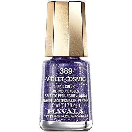 Lac de unghii Mavala Mini Color Cosmic 389 Violet Cosmic, 5ml