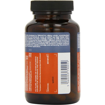 Supliment, Terranova, CoQ10 Complex, capsule vegetale, maro