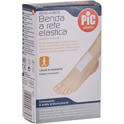 Banda elastică Pic Solution, Benda a rete elastică, culoare bej