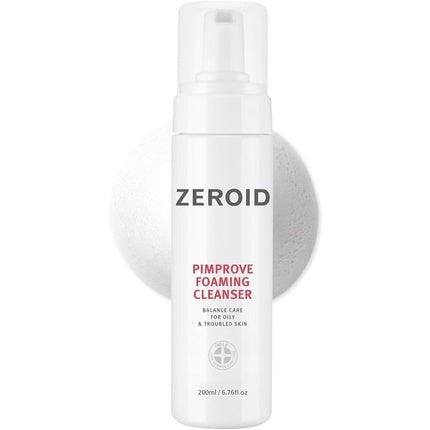 Zeroid Pimprove Foaming Cleanser, Spumă de curățare echilibrantă pentru pielea grasă