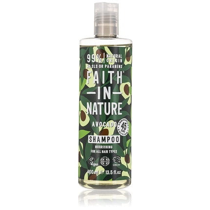 Șampon, Faith In Nature, Avocado, natural 400ml