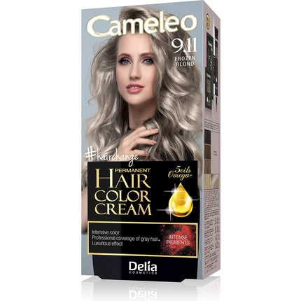 Vopsea păr, Delia Cameleo, 9.11 Blond Înghețat