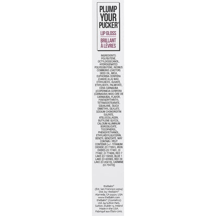 Balm Gloss Plump Your Pucker Extravagant, roz metallic, 22 g