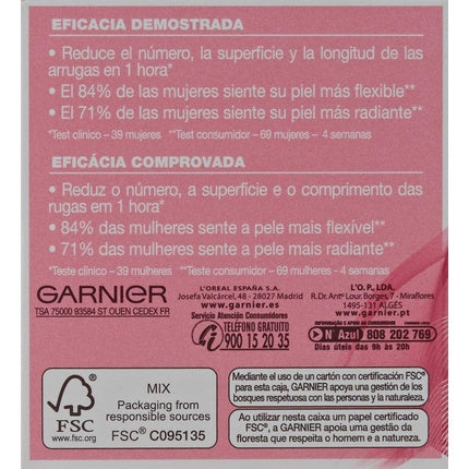 Cremă de zi Garnier Skinactive Essencials, anti-rid, roșu