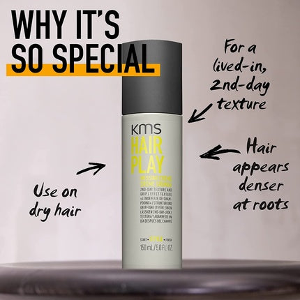 Cremă de styling, KMS, Hairplay Messing, gri