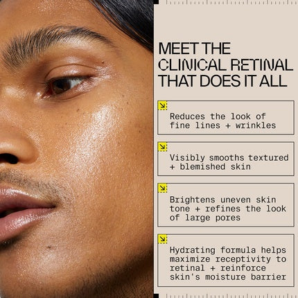 Ser Anti-Îmbătrânire Youth To The People, Retinal + Niacinamide, negru