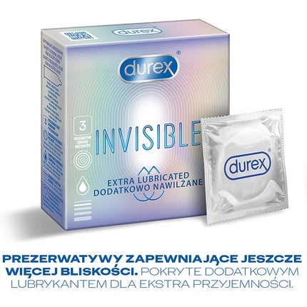 Prezervative, Durex, Invisible Extra Thin, extra lubrifiate