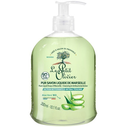 Savon lichid Le Petit Olivier cu Aloe Vera și Ulei de Măsline, 300 ml