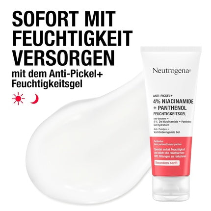 Gel Hidratant Anti-Puncte Negre, Neutrogena, cu Niacinamidă și Pantenol, 50ml