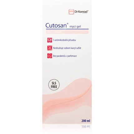 Gel de duș Dr. Konrad Cutosan pentru corp și scalp, 200 ml