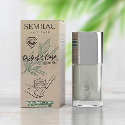 Întăritor unghii, Semilac, Protect & Care, vegan