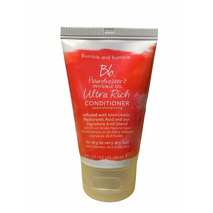 Condicioner Bumble & Bumble Hairdresser's Invisible Oil Ultra Rich, 60ml pentru păr uscat