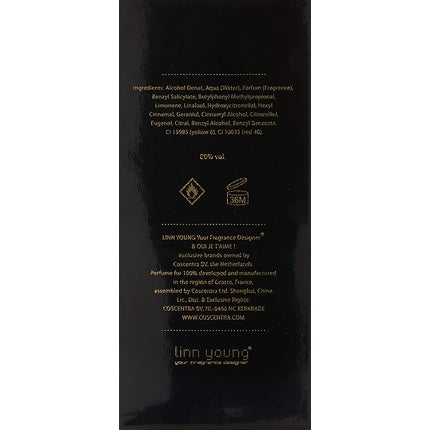 Parfum, Linn Young, Je t'Aime, 100ml, sticlă transparentă
