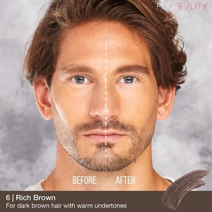 Gel Sprancene, Huda Beauty, BombBrows, Rich Brown