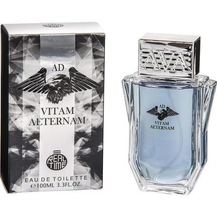 Eau de Toilette, Real Time, Ad Vitam Aeternam, albastru, 100ml