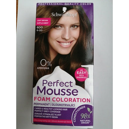 Schwarzkopf Perfect Mousse Intense Color, 80g - Ammonia-Free