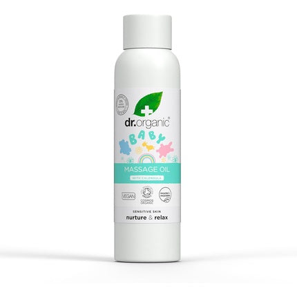Ulei masaj bebeluși, Dr Organic, calendula, 150ml