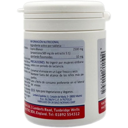 Supliment Alimentar, Lamberts Hawthorn 2500mg, 60 Tablete
