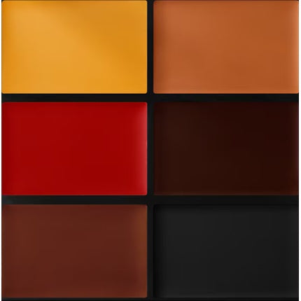 Mac Cosmetics Face Pro Conceal And Correct Palette, 6 culori