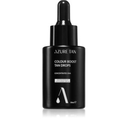 Azure Tan Colour Boost Tan Drops, concentrat de bronzat pentru piele, 30 ml