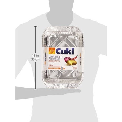 Tablete Aluminiu Cuki, 2 buc, 670g
