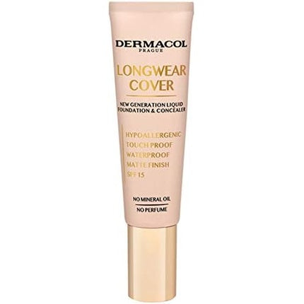 Fond de ten, Dermacol DC, Longwear Cover, bej