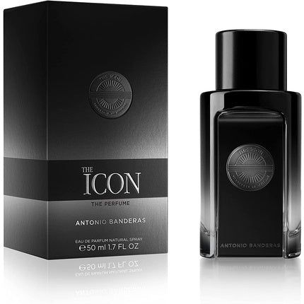 Parfum bărbătesc, Antonio Banderas, The Icon, 50ml, negru