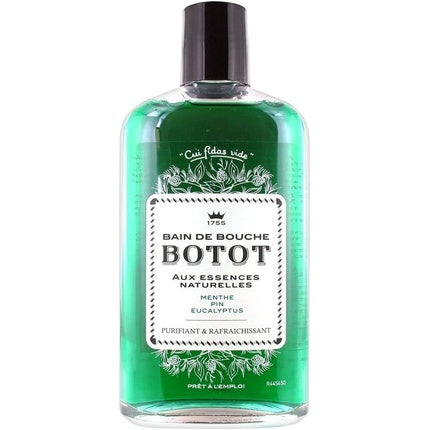 Bain de Bouche Botot, Mint Pine Eucalyptus, 250ml, Verde