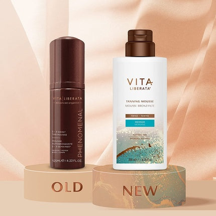 Spumă autobronzantă Vita Liberata, Tinted, Dark, 200ml