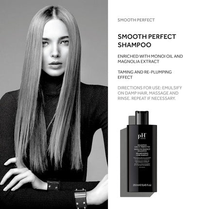 Ph Shampoo Smooth Perfect, pH Pure, 250 ml