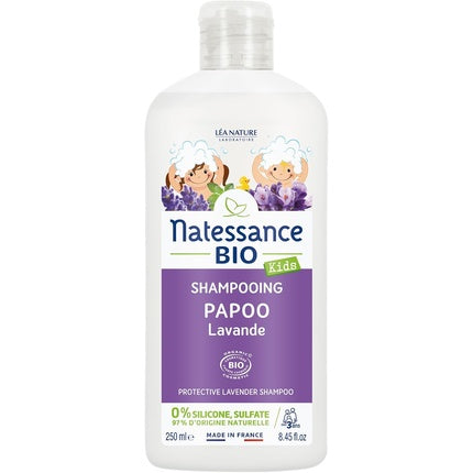 Șampon Natessance Organic cu Ulei Esențial de Lavandă, 250ml