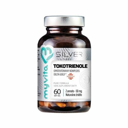 Vitamine, Myvita Silver, Tokotrienole Complex, brun, 60 capsule
