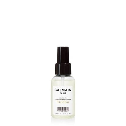 Spray condiționator lăsat pe păr, Balmain Paris, Leave-In Conditioning Spray, 50 ml, transparent, negru
