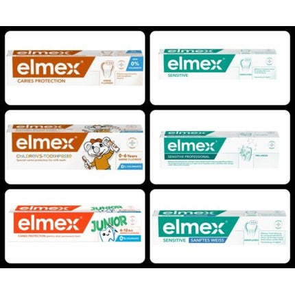 Pastă de dinți, Elmex, Junior, albire senzorială, 75ml