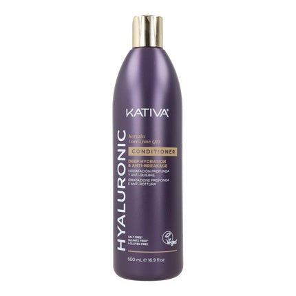 Condicioner Kativa cu Acid Hialuronic, Keratină și Coenzima Q10, 500 ml