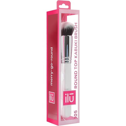 Pensulă Kabuki Flat, Tb Tools For Beauty, Alb