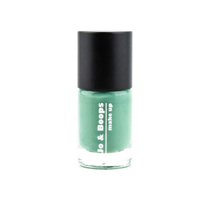 Lac de unghii Jo&Boops No.29, culoare verde mentă, capac negru mat
