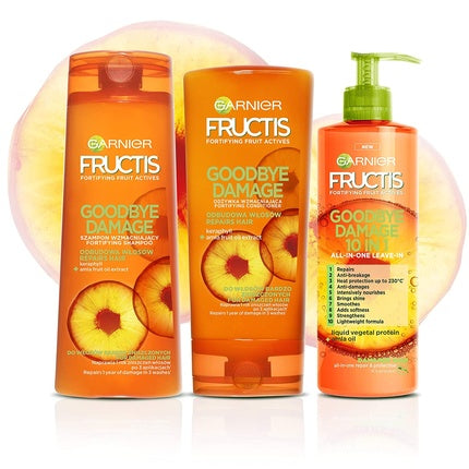 Balsam de păr, Garnier, Fructis Goodbye Damage, păr foarte deteriorat, 200ml