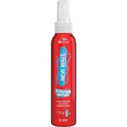 Fixativ Wella New Wave Gel Spray, roșu, 150ml