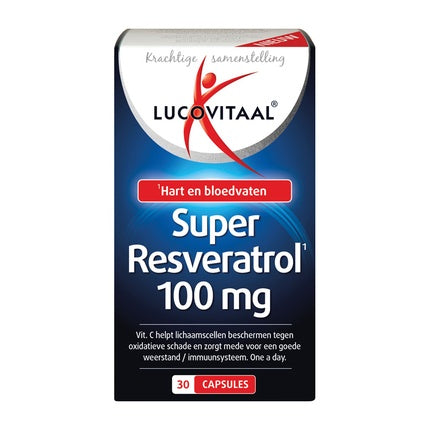 Supliment Lucovitaal Super Resveratrol 100 mg, 30 capsule