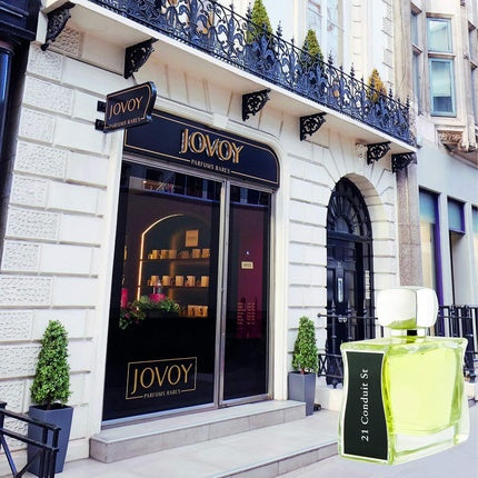 Eau de Parfum, Jovoy, 21 Conduit St, sticlă clară