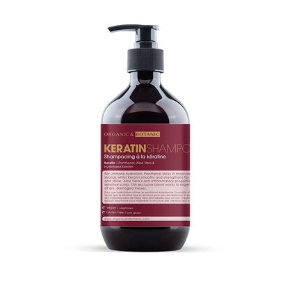Șampon Keratină, Organic & Botanic, 500ml