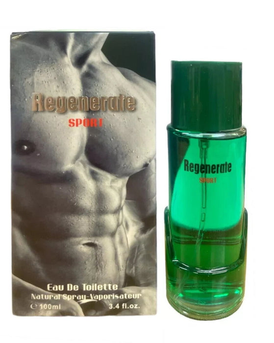 Apă de toaletă Fine Perfumery Regenerate Sport Green, pentru bărbați, 100 ml