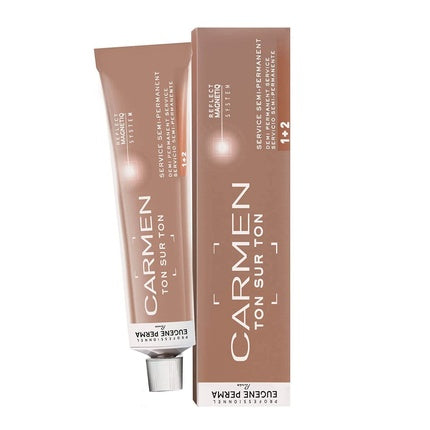 Vopsea de păr, Eugene Perma, Carmen Cream, Light Pearly Brown