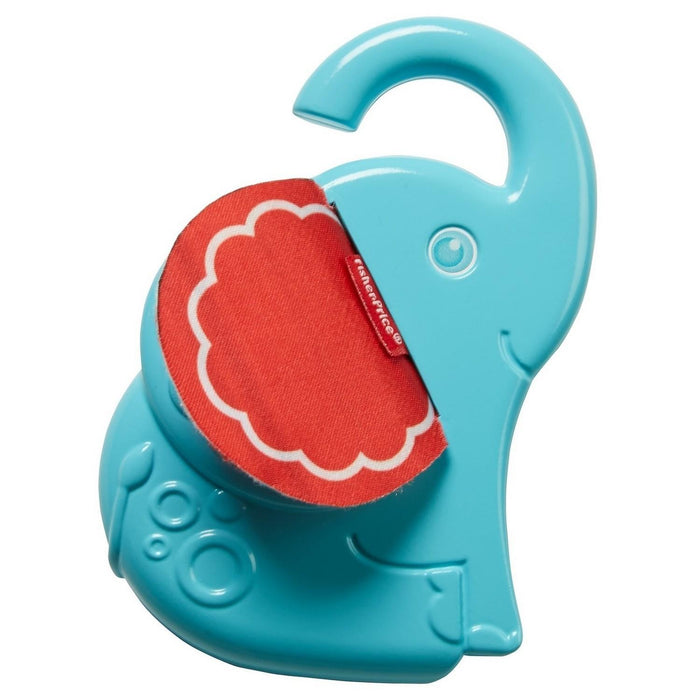 Jucărie zornăitoare Fisher Price Elephant Peek Rattles & Plush Rattles, model elefant