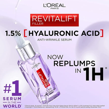 Ser L'Oréal Paris Revitalift Filler, Acid Hialuronic, 50ml