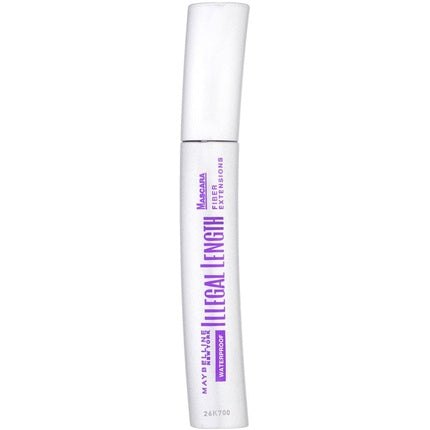 Mascara Maybelline Illegal Length Waterproof, negru, 6.9ml